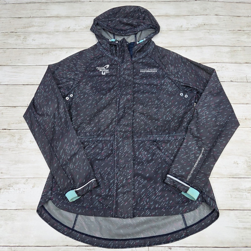 Skechers Performance Wmns Chevron Houston Marathon 2017 Lightweight Jacket Small